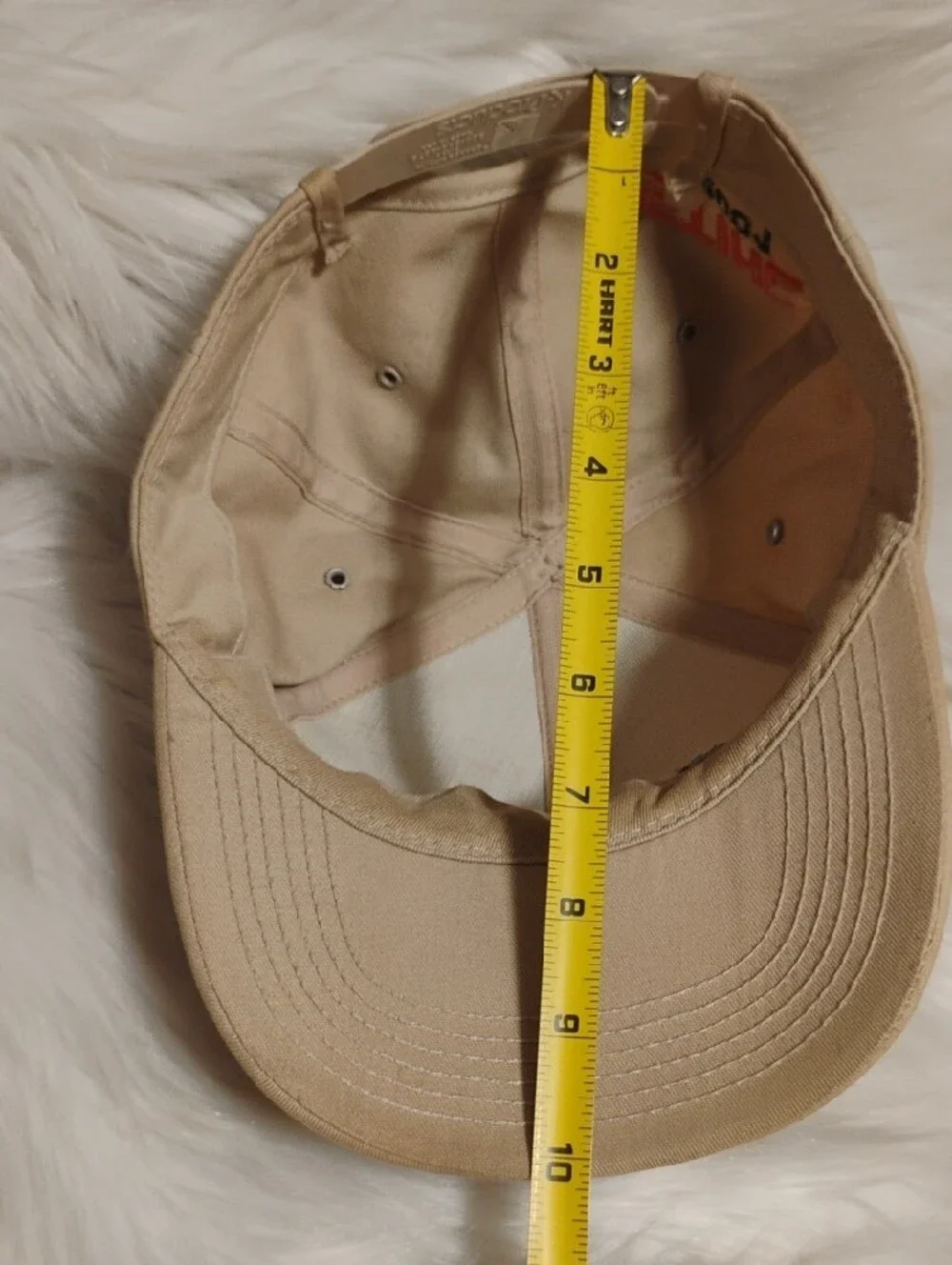 (C-75) STIHL 2001 Vintage Men's Beige Eagle Embroidered Cap